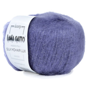 Купить пряжу LANA GATTO SILK MOHAIR LUX цвет 9373 производства фабрики LANA GATTO