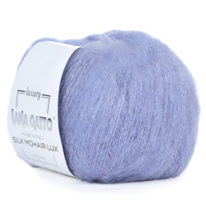 Купить пряжу LANA GATTO SILK MOHAIR LUX цвет 9380 производства фабрики LANA GATTO