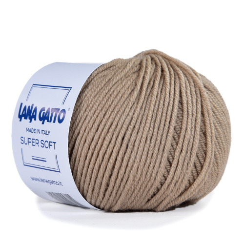 Купить пряжу LANA GATTO SUPER SOFT цвет 10046 производства фабрики LANA GATTO