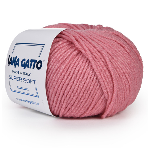 Купить пряжу LANA GATTO SUPER SOFT цвет 14591 производства фабрики LANA GATTO