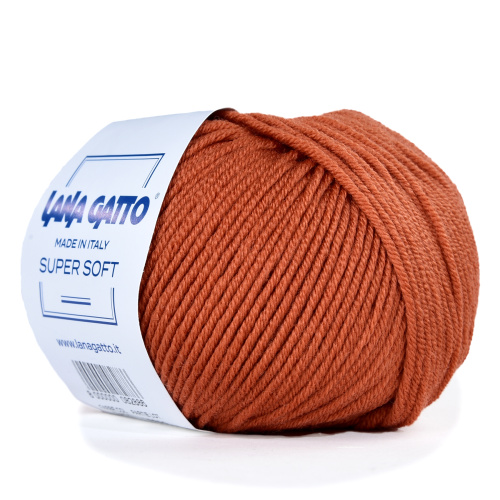 Купить пряжу LANA GATTO SUPER SOFT цвет 9427 производства фабрики LANA GATTO