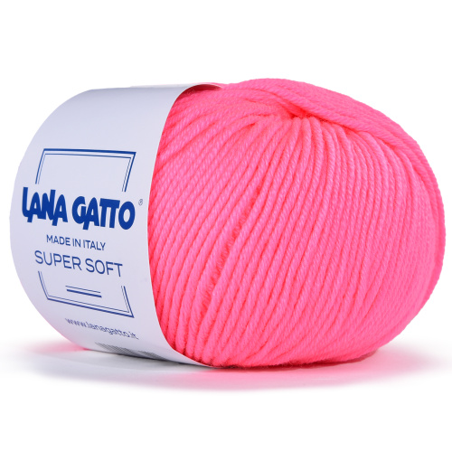 Купить пряжу LANA GATTO SUPER SOFT цвет А0900 производства фабрики LANA GATTO