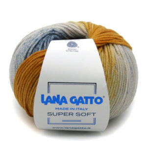 Купить пряжу LANA GATTO SUPER SOFT PRINT цвет 30321 производства фабрики LANA GATTO