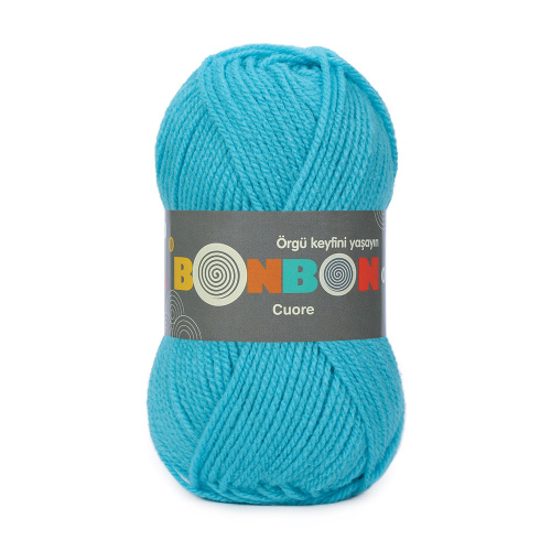 Купить пряжу BONBON Bonbon Cuore цвет 98238 производства фабрики BONBON