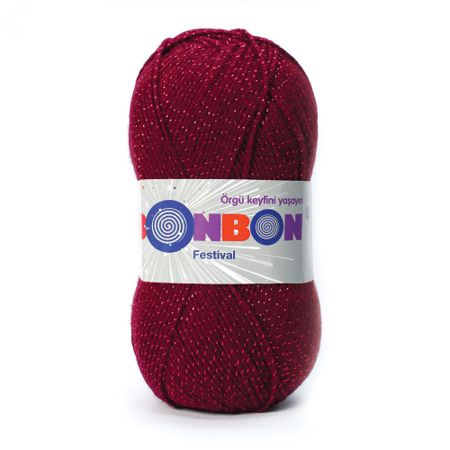 Купить пряжу BONBON Bonbon Festival цвет 98220 производства фабрики BONBON