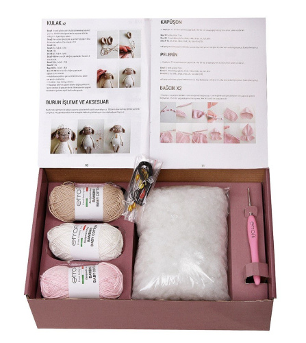 Купить пряжу ETROFIL Amigurumi Kit Etrofil цвет БАРАШЕК производства фабрики ETROFIL