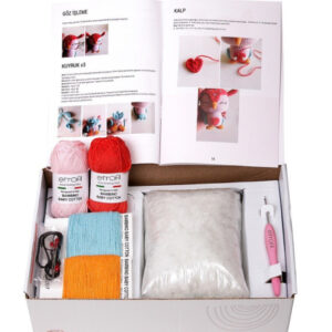 Купить пряжу ETROFIL Amigurumi Kit Etrofil цвет ФИЛИН производства фабрики ETROFIL