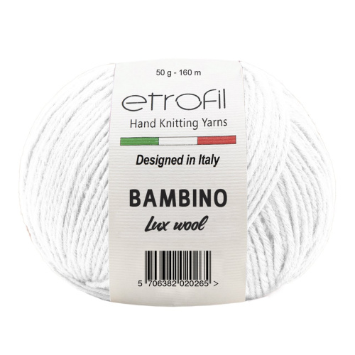 Купить пряжу ETROFIL Bambino Lux Wool цвет 70017 производства фабрики ETROFIL