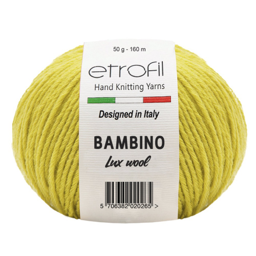 Купить пряжу ETROFIL Bambino Lux Wool цвет 70211 производства фабрики ETROFIL