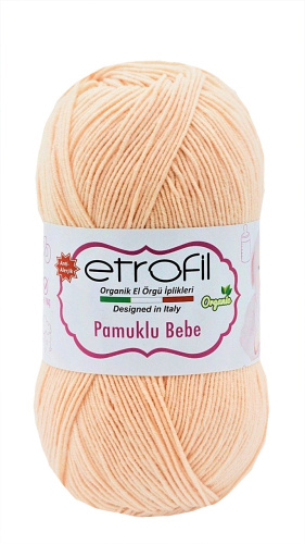 Купить пряжу ETROFIL Pamuklu Bebe цвет 70113 производства фабрики ETROFIL