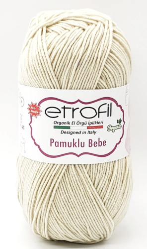 Купить пряжу ETROFIL Pamuklu Bebe цвет 70175 производства фабрики ETROFIL