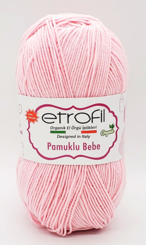 Купить пряжу ETROFIL Pamuklu Bebe цвет 70324 производства фабрики ETROFIL