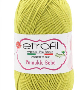 Купить пряжу ETROFIL Pamuklu Bebe цвет 70466 производства фабрики ETROFIL