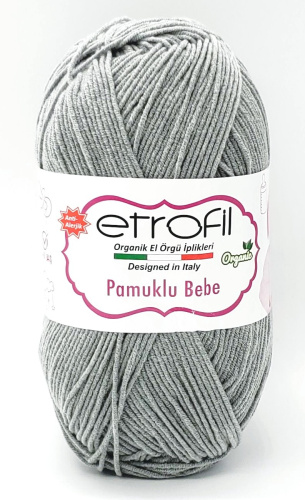 Купить пряжу ETROFIL Pamuklu Bebe цвет 70945 производства фабрики ETROFIL