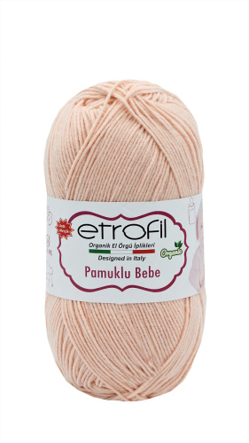 Купить пряжу ETROFIL Pamuklu Bebe цвет 72046 производства фабрики ETROFIL