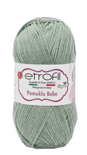 Купить пряжу ETROFIL Pamuklu Bebe цвет 74032 производства фабрики ETROFIL