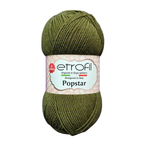 Купить пряжу ETROFIL POPSTAR цвет 74065 производства фабрики ETROFIL