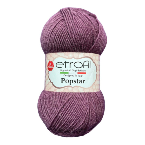 Купить пряжу ETROFIL POPSTAR цвет 76000 производства фабрики ETROFIL