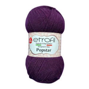 Купить пряжу ETROFIL POPSTAR цвет 76001 производства фабрики ETROFIL