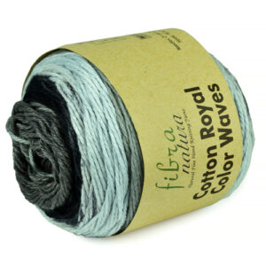 Купить пряжу FIBRA NATURA COTTON ROYAL COLOR WAVES цвет 22-12 производства фабрики FIBRA NATURA