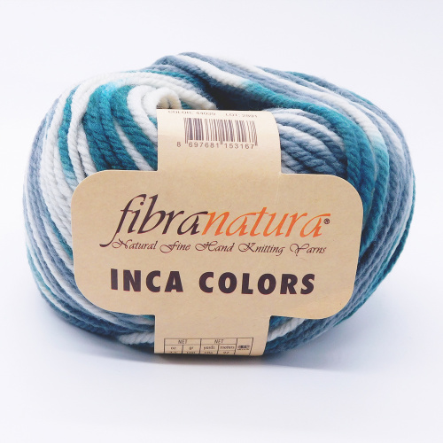 Купить пряжу FIBRA NATURA INCA COLORS цвет 44039 производства фабрики FIBRA NATURA