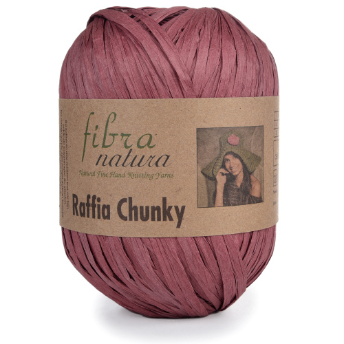 Купить пряжу FIBRA NATURA RAFFIA CHUNKY цвет 114-07 производства фабрики FIBRA NATURA