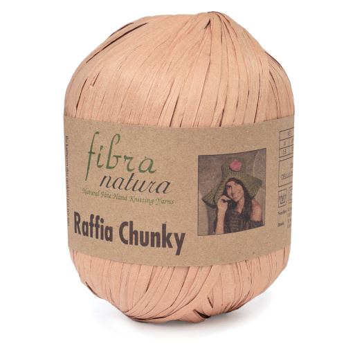 Купить пряжу FIBRA NATURA RAFFIA CHUNKY цвет 114-18 производства фабрики FIBRA NATURA