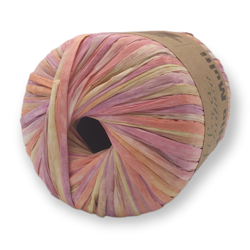 Купить пряжу FIBRA NATURA RAFFIA MULTİ цвет 117-13 производства фабрики FIBRA NATURA