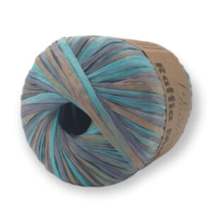 Купить пряжу FIBRA NATURA RAFFIA MULTİ цвет 117-14 производства фабрики FIBRA NATURA