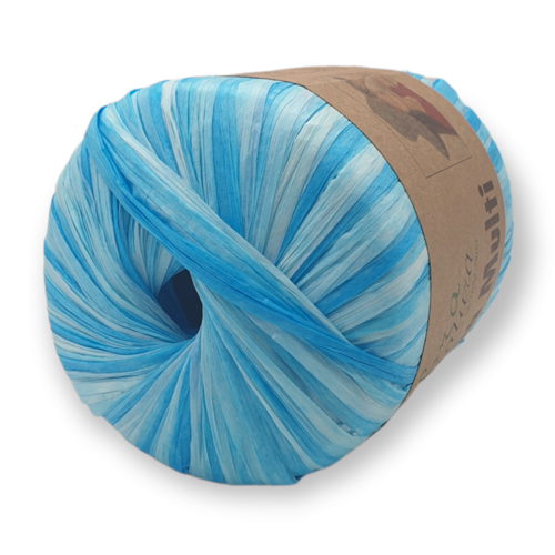 Купить пряжу FIBRA NATURA RAFFIA MULTİ цвет 117-20 производства фабрики FIBRA NATURA