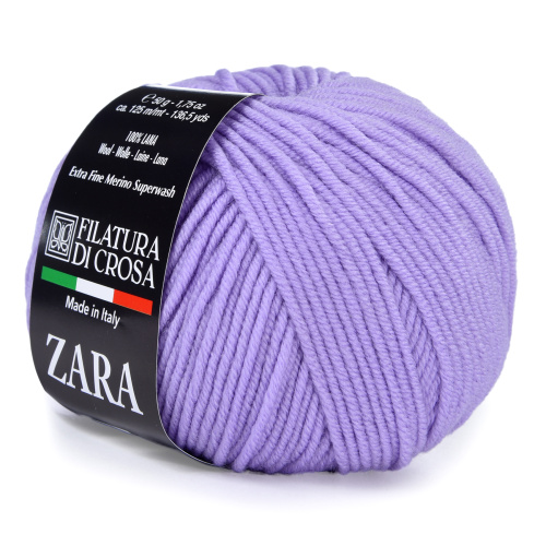 Купить пряжу FILATURA DI CROSA ZARA цвет 1813 производства фабрики FILATURA DI CROSA