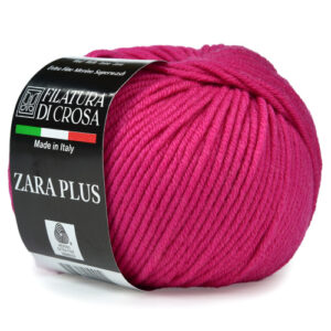 Купить пряжу FILATURA DI CROSA ZARA PLUS цвет 1815 производства фабрики FILATURA DI CROSA