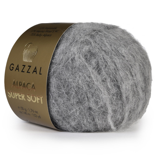 Купить пряжу GAZZAL Alpaca Super Soft цвет 110 производства фабрики GAZZAL