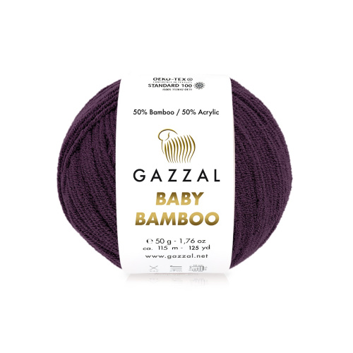 Купить пряжу GAZZAL Baby Bamboo цвет Baby Bamboo (95210) производства фабрики GAZZAL