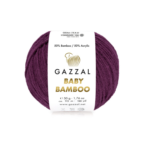 Купить пряжу GAZZAL Baby Bamboo цвет Baby Bamboo (95211) производства фабрики GAZZAL