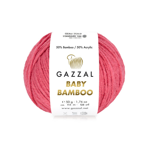 Купить пряжу GAZZAL Baby Bamboo цвет Baby Bamboo (95212) производства фабрики GAZZAL