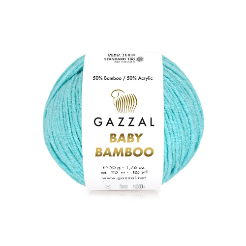 Купить пряжу GAZZAL Baby Bamboo цвет Baby Bamboo (95213) производства фабрики GAZZAL