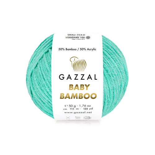 Купить пряжу GAZZAL Baby Bamboo цвет Baby Bamboo (95214) производства фабрики GAZZAL