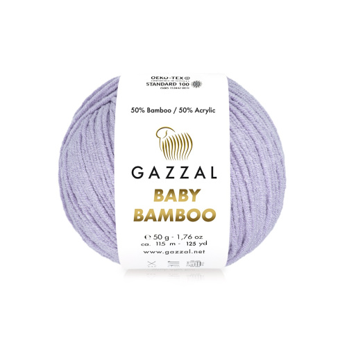 Купить пряжу GAZZAL Baby Bamboo цвет Baby Bamboo (95216) производства фабрики GAZZAL