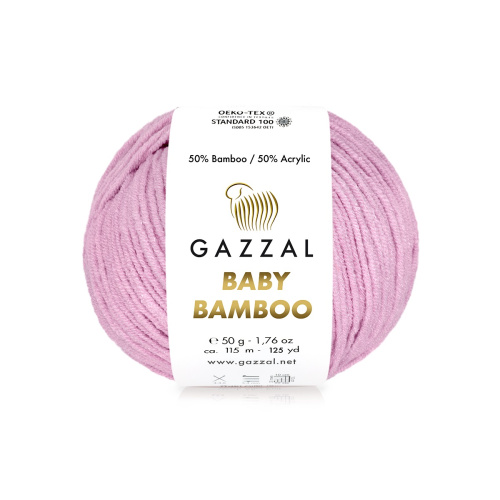 Купить пряжу GAZZAL Baby Bamboo цвет Baby Bamboo (95217) производства фабрики GAZZAL