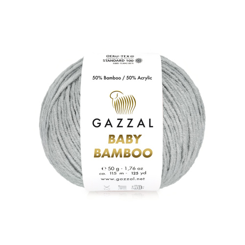 Купить пряжу GAZZAL Baby Bamboo цвет Baby Bamboo (95223) производства фабрики GAZZAL