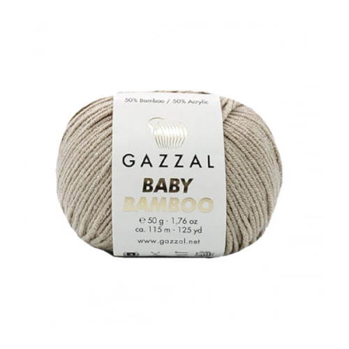 Купить пряжу GAZZAL Baby Bamboo цвет Baby Bamboo (95231) производства фабрики GAZZAL