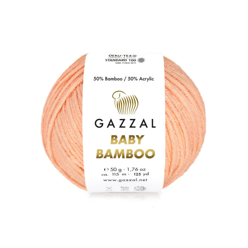 Купить пряжу GAZZAL Baby Bamboo цвет Baby Bamboo (95234) производства фабрики GAZZAL