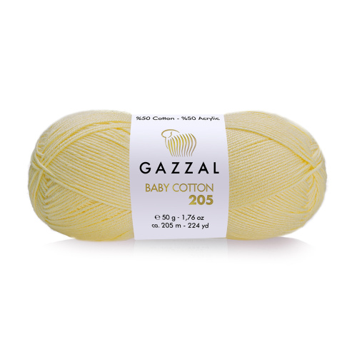 Купить пряжу GAZZAL Baby Cotton 205 цвет 504 производства фабрики GAZZAL