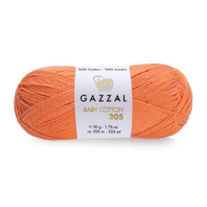 Купить пряжу GAZZAL Baby Cotton 205 цвет 505 производства фабрики GAZZAL