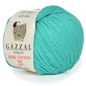 Купить пряжу GAZZAL Baby Cotton 25 цвет 3426 производства фабрики GAZZAL