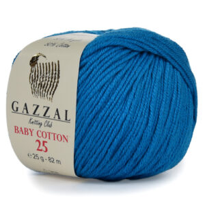 Купить пряжу GAZZAL Baby Cotton 25 цвет 3428 производства фабрики GAZZAL