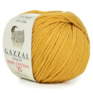 Купить пряжу GAZZAL Baby Cotton 25 цвет 3447 производства фабрики GAZZAL