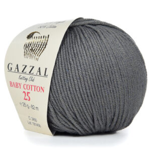 Купить пряжу GAZZAL Baby Cotton 25 цвет 3450 производства фабрики GAZZAL