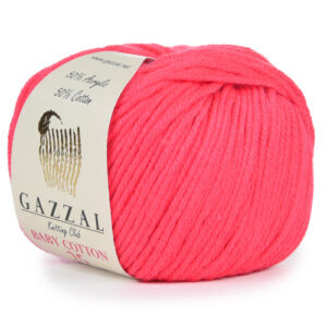 Купить пряжу GAZZAL Baby Cotton 25 цвет 3458 производства фабрики GAZZAL